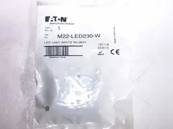 EATON M22-LED230-W LED UNIT WHITE 185-264V - 4 AVAILABLE