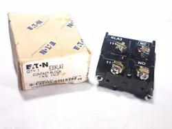 EATON CUTLER HAMMER E30KLA3 CONTACT BLOCK 1NC/1NO