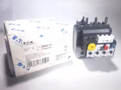 EATON MOELLER ZB65-57 ADJUSTABLE OVERLOAD RELAY 40-57A XTOB057DC1 278459