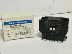 EATON C25ANB130B DEFINITE PURPOSE CONTACTOR 30A 600V 208-220 50HZ 208-240VAC 60H