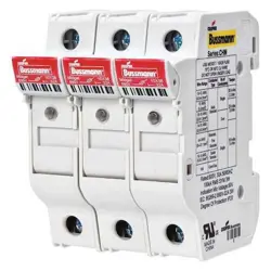 EATON BUSSMANN CHM3DNU FUSE HOLDER, 3 POLES, 0 TO 30A AMP RANGE, 600V AC/DC