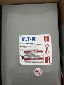 EATON HEAVY DUTY SINGLE-THROW NON-FUSED SAFETY SWITCH (DH162URKN)