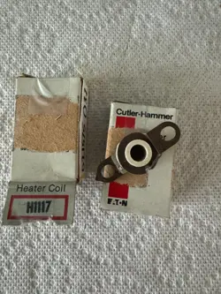 EATON CUTLER HAMMER SERIES HEATER COIL THERMAL OVERLOAD UNIT H1117 LOT OF 2