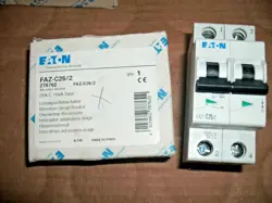 EATON MOELLER FAZ-C25/2 25A 2P 277/480 CIRCUIT BREAKER