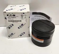NEW OLD STOCK! EATON SER.A1 110/125V STACK LIGHT BI-TONAL ALARM E26BNV4