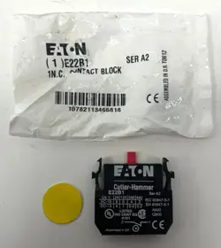 EATON E22B1 1POLE 10 AMP CONTACT BLOCK