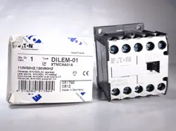 EATON MOELLER DILEM-01 CONTACTOR 3P 110/120V XTMF9A01A 051792