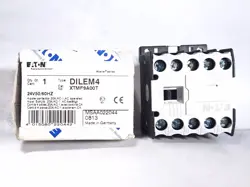 EATON MOELLER DILEM4 CONTACTOR 4P 24V XTMF9A00T 022044