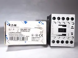 EATON MOELLER DILM7-10 CONTACTOR 3P 7A 110/120V XTCE007B10A 276547