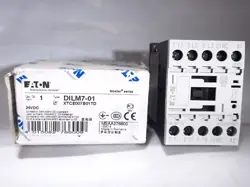 EATON MOELLER DILM7-01 CONTACTOR 3P 7A 24VDC 1NC FRAME B XTCE007B01TD 276600