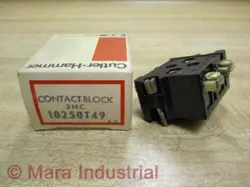 CUTLER HAMMER 10250T49 EATON CONTACT BLOCK
