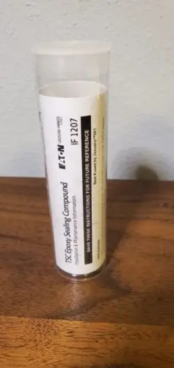 EATON CROUSE-HINDS TSC1 ~ EPOXY 2-PART TUBE ~ 1 OZ ~ SEALING COMPOUND TMCX MC