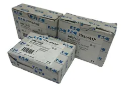 NEW EATON LOT OF 3 WMZTAUX AUXILIARY CONTACT AC-13 250V 3A 1NO/1NC