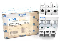 EATON WMZT3D20 CIRCUIT BREAKER 3 POLE,20A