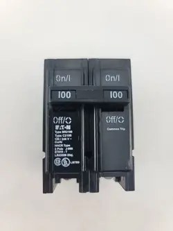 NEW EATON CH BR2100 C2100 100 AMP 2 POLE 120/240V CIRCUIT BREAKER