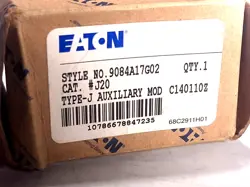 EATON J20 AUXILIARY CONTACT TYPE J STYLE 9084A17G02