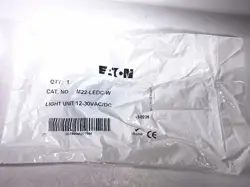 EATON MOELLER M22-LEDC-W LED LIGHT UNIT 12-30VAC/DC 216560 - 11 AVAILABLE