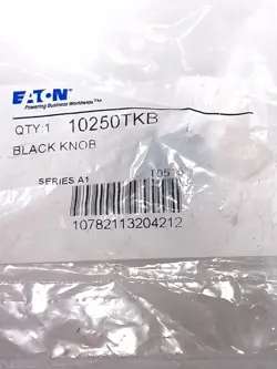 EATON CUTLER HAMMER 10250TKB SELECTOR SWITCH KNOB PUSH BUTTON