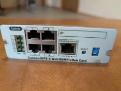 CONNECTUPS-X WEB/SNMP/X HUB