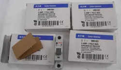 EATON CUTLER-HAMMER 3 AMP 1 POLE BREAKER #WMSID03 SUPPLEMENTARY PROTECTOR, QTY.4