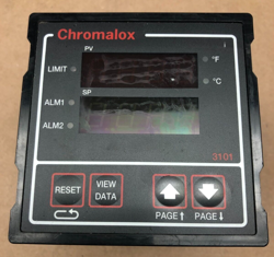 CHROMALOX 3101-11000 SAFETY LIMIT CONTROLLER / FOR PARTS/ REPAIR