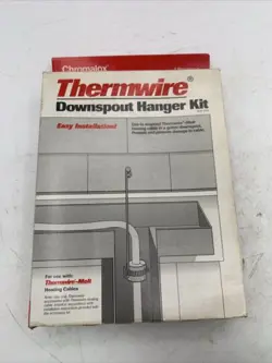 CHROMALOX THERMWIRE 386411 RDK-PAK DOWNSPOUT HANGER KIT SEE PICS