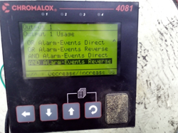CHROMALOX 4081-U0SRR23000 TEMP CONTROL 240 VAC