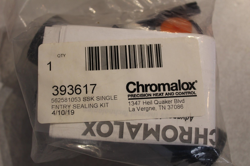 CHROMALOX 393617 HEATING CABLE TRACE PIPE TO JUNCTION BOX CONNECTION SEALING KIT