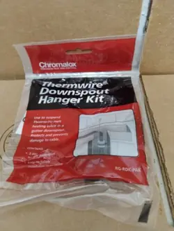 CHROMALOX THERMWIRE DOWNSPOUT HANGER KIT 386411