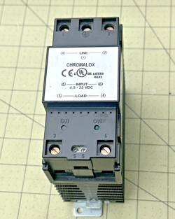 CHROMALOX 4001 DIN RAIL MOUNT SCR SINGLE PHASE POWER CONTROLLER 4001-45670 NEW