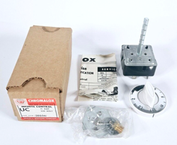 NEW! VINTAGE CHROMALOX #470029 / 2E036 INFINITE CONTROL KNOB 240V 15 AMP NOS