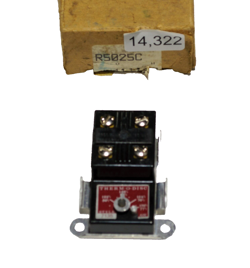 CHROMALOX R5025C WATER HEATER THERMOSTAT