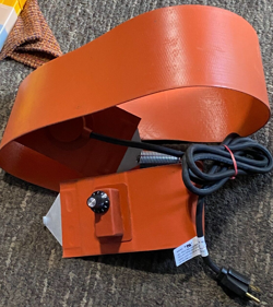 CHROMALOX SLDH-55-A-6CPGM-120V-1200W 55 GALLON DRUM HEATER BARREL #123182