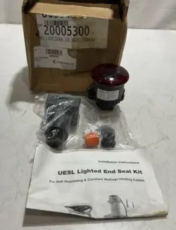 CHROMALOX  394257  UESL  LIGHTED END SEAL KIT  120V-277LED  ASSEMBLY 40C  U3S