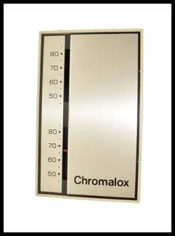 EMERSON CHROMALOX MHT-405IE-1007 THERMOSTATE WITH THERMOMETER B76
