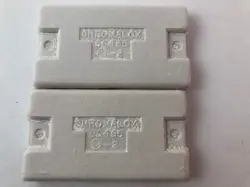 2 CHROMALOX 56465-2 PORCELAIN PARTS NOS