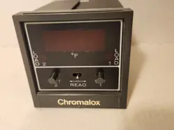 CHROMALOX 3912-71144 DIGITAL TEMPERATURE CONTROLLER, RTD, 0-999 DEGREES F