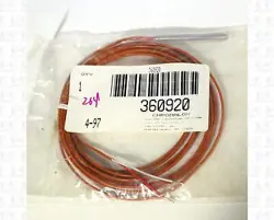 CHROMALOX 360920 TEFLON COATED J THERMOCOUPLE NOS UP TO 300F