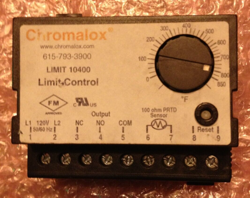 CHROMALOX LIMIT 10400 LIMIT CONTROLLER USED