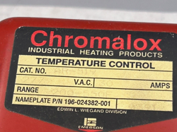 CHROMALOX AR-519 INDUSTRIAL HEATING PRODUCTS TEMP CONTROL 200-550F PRE-OWNED
