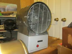 CHROMALOX HDH-A-500PD  5KW  277V/1PH WASHDOWN UNIT HEATER W/WALL/CEILING BRACKET