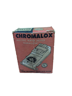 CHROMALOX R5135A WATER HEATER THERMOSTAT DOUBLE THROW NOS