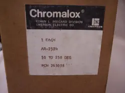 CHROMALOX AR-2524 TEMPERATURE CONTROLLER 50-250 DEGREE F         (MR1-4-1)