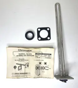 CHROMALOX TGA 1453 E HEATER ELEMENT 3002B DA400-2 161-048370-001 4500W 240V NOS