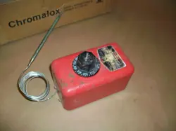 CHROMALOX TEMPERATURE CONTROL AR-5524   150°-550°F    7' CAP  NEW