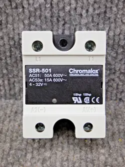 UNUSED CHROMALOX SSR-501 SOLID STATE RELAY