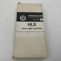 THERM O DISC CHROMALOX HLS L190 HL2051 NIB HIGH LIMIT CONTROL SEE PICS #B5