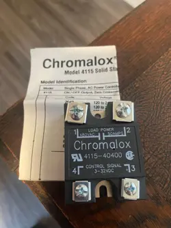 CHROMALOX RELAY 4115-40400 3-32VDC NEW FREE SHIPPING
