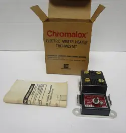 CHROMALOX ELECTRIC WATER HEATER THERMOSTAT PCN NO 41114-1