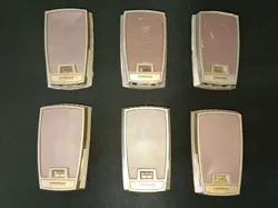 LOT OF 6 VINTAGE CHROMALOX ELECTRIC HEAT ROOM CONTROL DIALS 800A- MOD-1022 D64